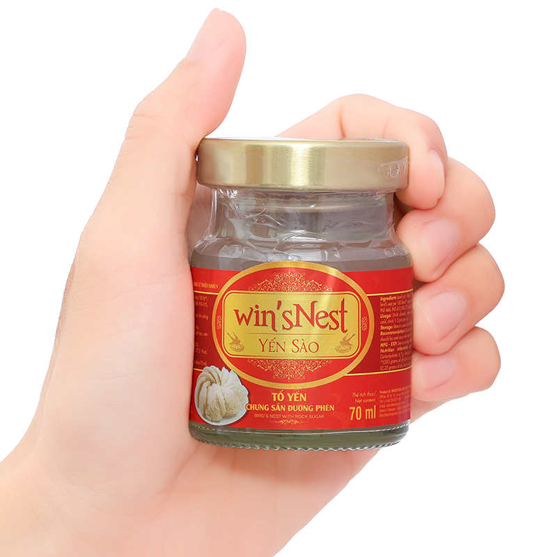 Yến Sào Win'snest Đường Phèn hộp 6 hũ x 70ml - 14